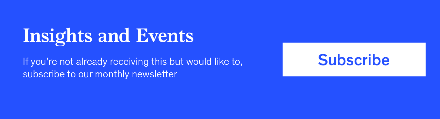 Insights & Events Subscription